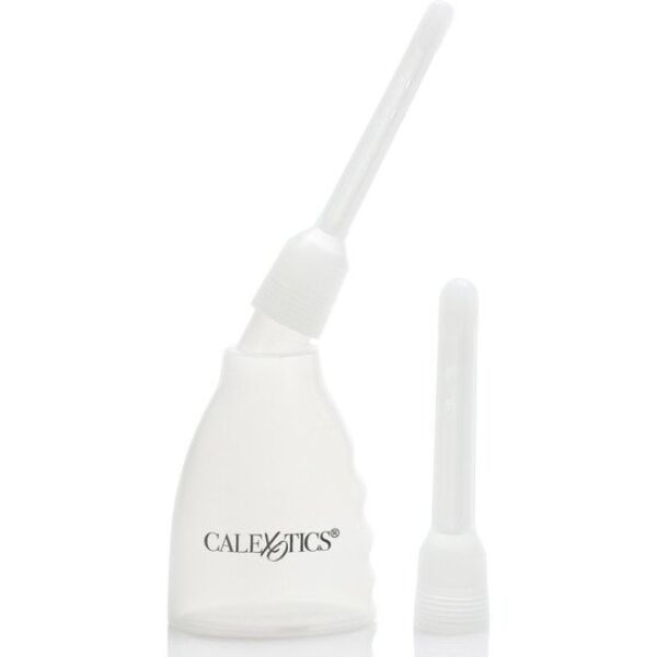 Analdouche CalExotics Ultimate Douche med gennemsigtig beholder og to udskiftelige dyser