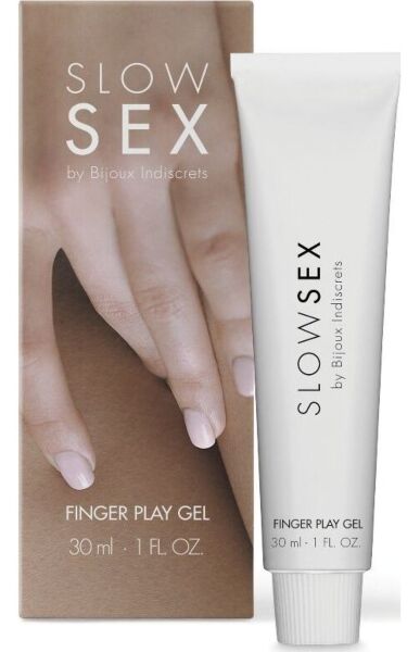 Kyssevenlig massagegel Bijoux Indiscrets Finger Play Gel på 30 ml