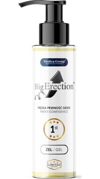 Emballage til intimgelen BigErection Gel 150 ml fra Medica Group