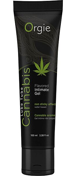 Tube med Orgie Lube Tube Cannabis glidecreme, 100 ml