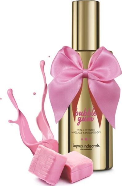 Massagegel til krop og intimzone Bijoux Indiscrets Bubblegum, 100 ml