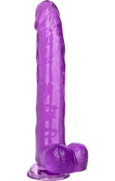 Dildo Calexotics Size Queen 25,5 cm med fod med sugekop