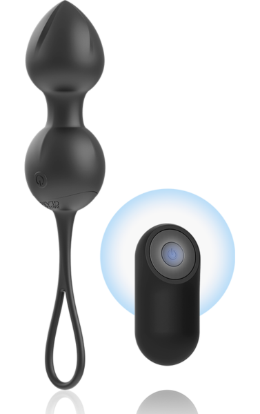 Brilly Glam Vibrating Kegel Beads vaginalkugler med fjernbetjening