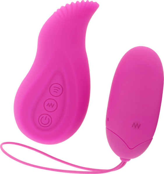 Vibratorsæt Amoressa Edgar med stimulator og vibrerende æg