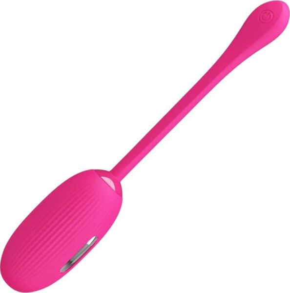 Vibrerende æg Pretty Love BI-014609HP i silikone med fleksibel snor