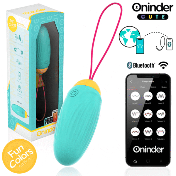 Vibrerende æg Oninder Cute i silikone