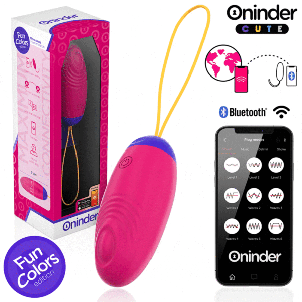 Vibrerende æg ONINDER CUTE i silikone