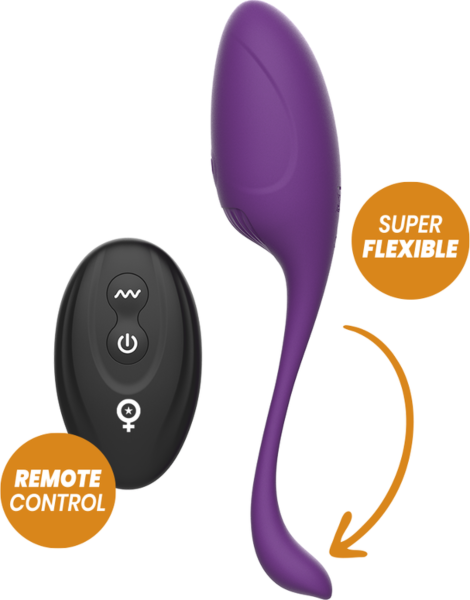 Vibrator-æg Rewolution Rewovo med fjernbetjening