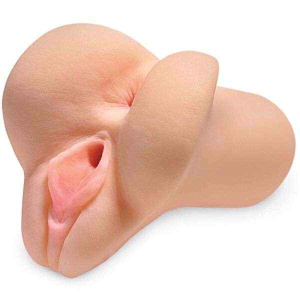 Masturbator PDX Pick Your Pleasure med dobbelt åbning, vaginal og anal