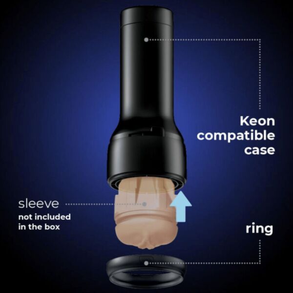 Kiiroo Keon Compatible Stroker Case kabinet med holdering