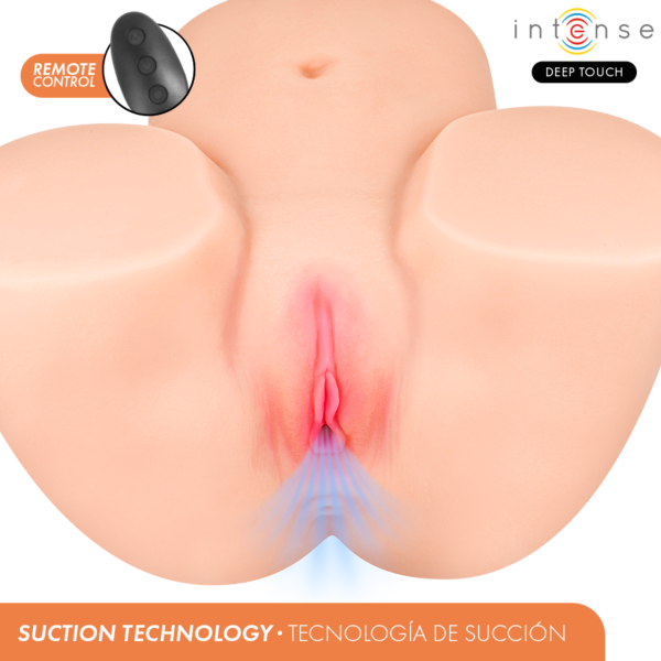 Masturbator Intense Deep Touch med fjernbetjening