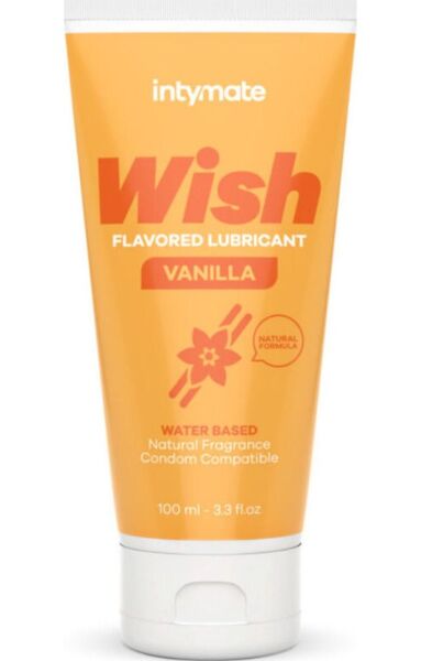 Flaske med glidecreme med smag Intimateline Intymate Wish på 100 ml