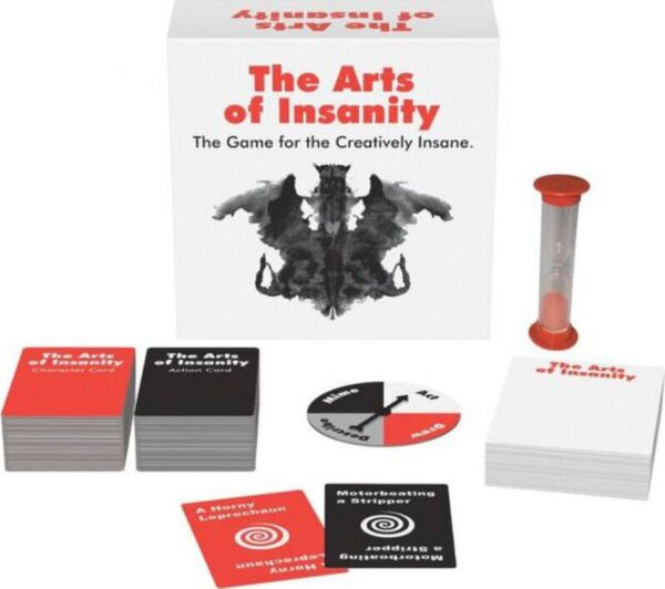 Æske til festspillet for voksne Kheper Games The Arts of Insanity