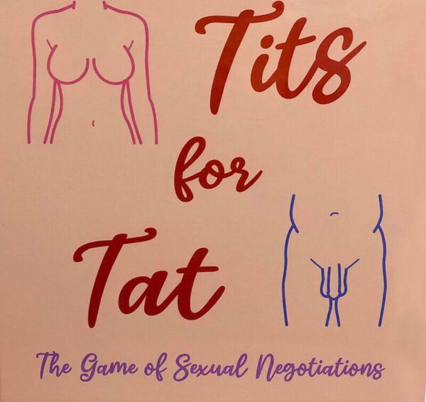 Erotisk brætspil Kheper Games Tits for Tat med bræt, kort og terninger