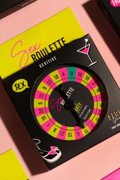 Erotisk brætspil Sexitive Sex Roulette Party Game