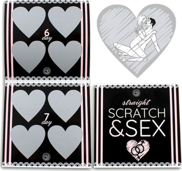 Skrabespillet Secret Play Scratch & Sex Hetero til par