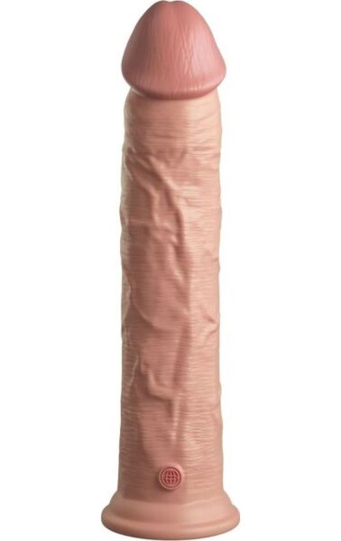 Realistisk dildo King Cock Elite 28 cm med sugekop i bunden