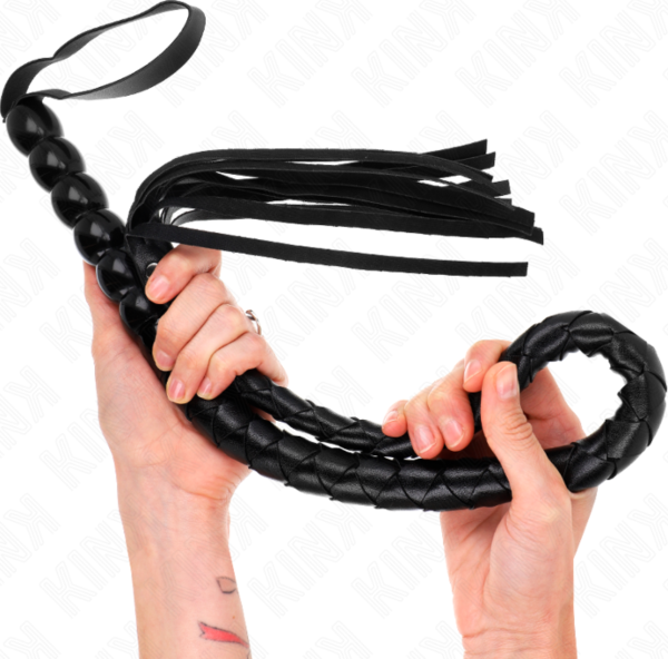Kink Beaded Snake Whip med perler og slangedesign