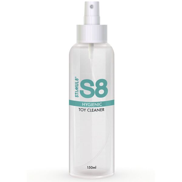Flaske med sexlegetøjsrens i spray, Stimul8 Hygienic Toy Cleaner 150 ml