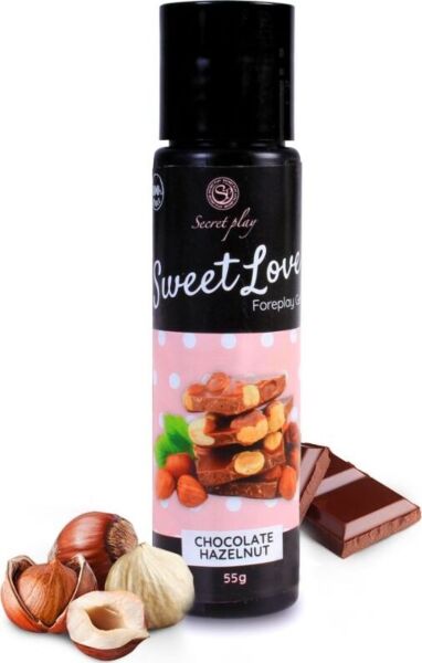 Spiselig glidecreme Secret Play Sweet Love i flaske på 60 ml