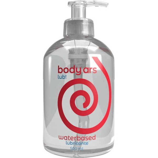 Vandbaseret glidecreme Body Ars Gel, flaske med pumpe