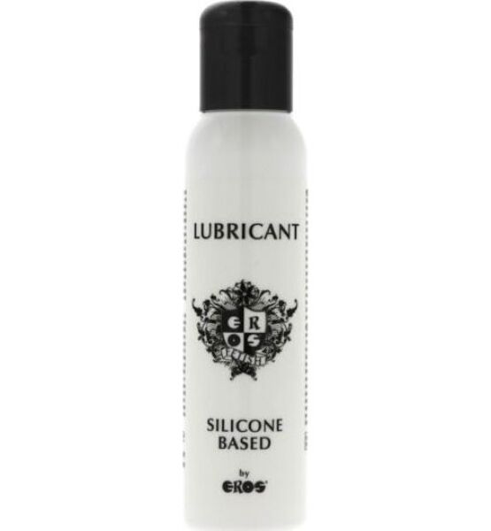 Flaske med silikonebaseret glidecreme Eros Fetish Line på 100 ml