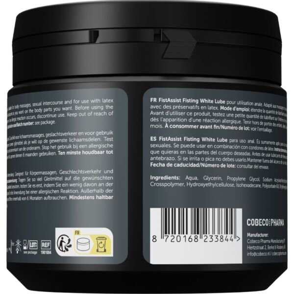 Cobeco Fist Assist glidecreme på 500 ml