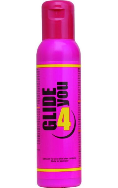 100 ml flaske med silikonebaseret glidecreme fra EROS 4 YOU Glide