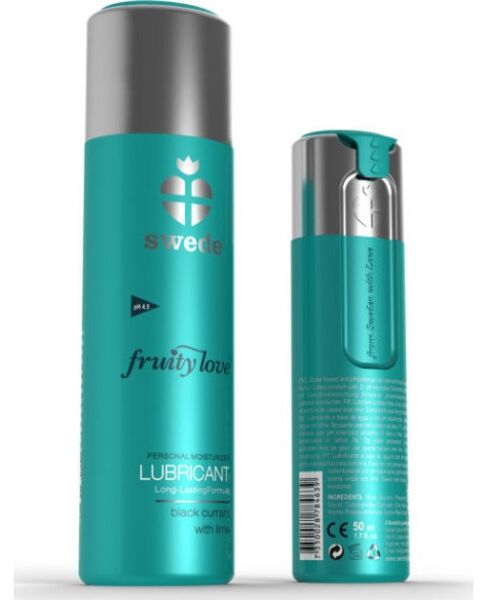 Flaske med vandbaseret glidecreme med smag, Swede Fruity Love