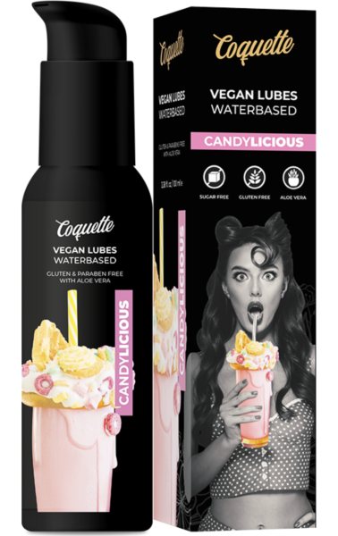 Vandbaseret glidecreme Coquette Chic Desire i en airless-flaske på 100 ml