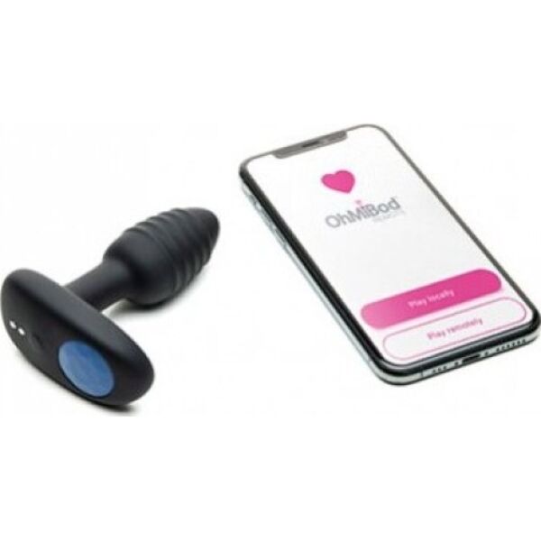 Vibrerende buttplug Kiiroo Lumen i silikone med LED-lys