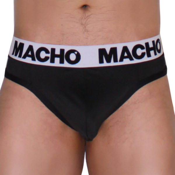 Jockstrap Macho Underwear MTG002 set forfra og bagfra med de to stropper bagtil