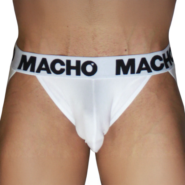 Jockstrap Macho Underwear MX29BL med dobbelte stropper bagpå