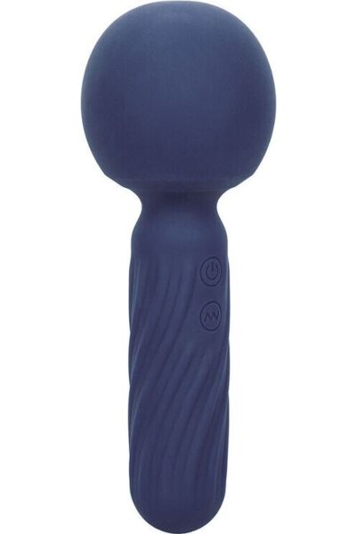 Wand vibrator CalExotics Charisma Seduction i blå med bulet hoved