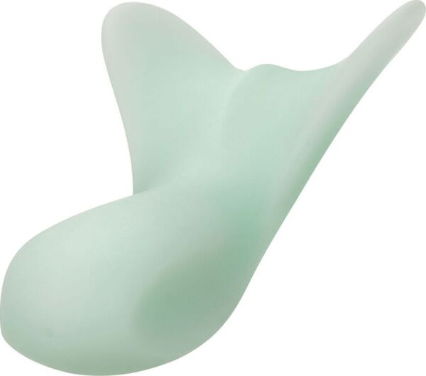 Klitorisvibrator CalExotics Pacifica Tahiti i gennemsigtig grøn silikone