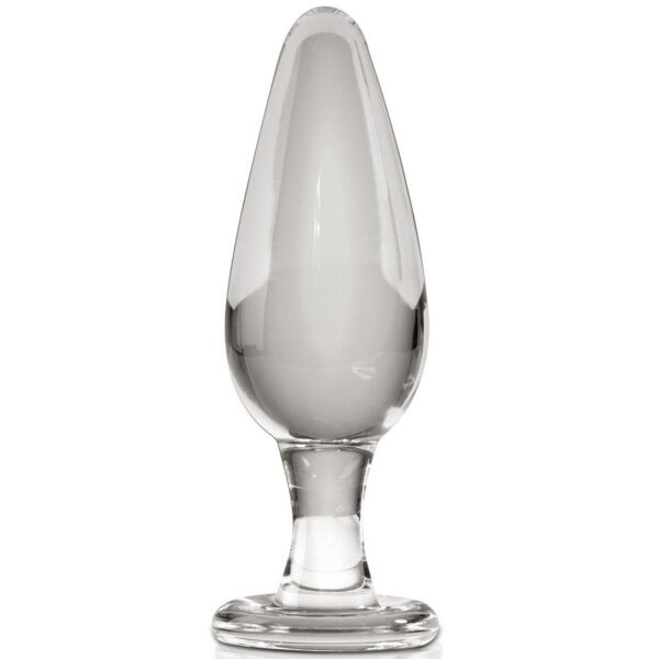 Buttplug i mundblæst glas Pipedream Icicles N. 26