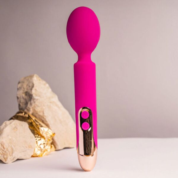 Wandvibrator Rocks-Off Oriel Wand med fleksibelt silikonehoved