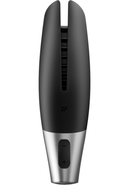 Satisfyer Power masturbator i sort silikone