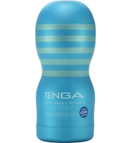 Tenga Deep Throat Cool masturbator med timeglasform