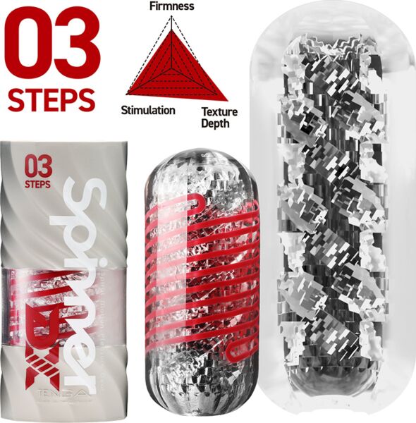 Masturbator Tenga Spinner DX 03 Steps