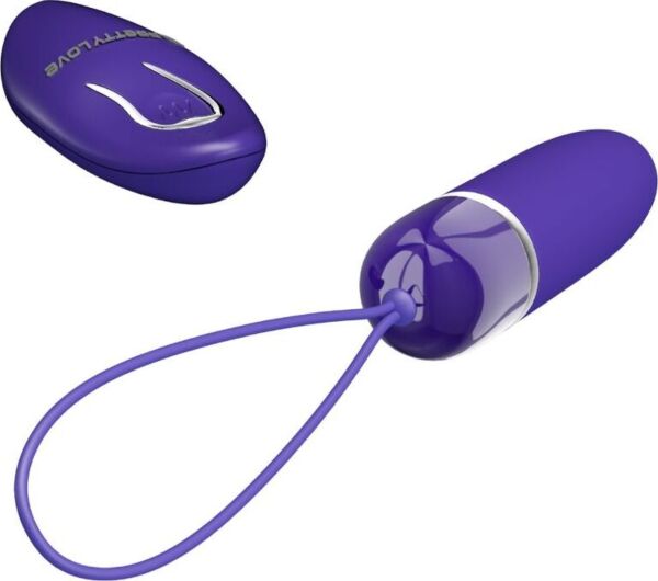 Lilla Pretty Love Darlene kuglevibrator med fjernbetjening