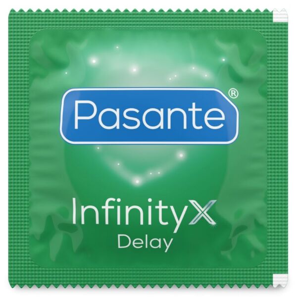 Æske med 12 forsinkende kondomer Pasante Infinity Delay