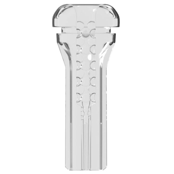 PDX Elite Viewtube XXL masturbator, gennemsigtig og med LED-lys