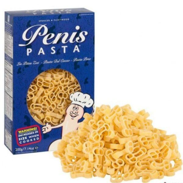 Pasta formet som en penis fra Spencer & Fleetwood, Penis Pasta