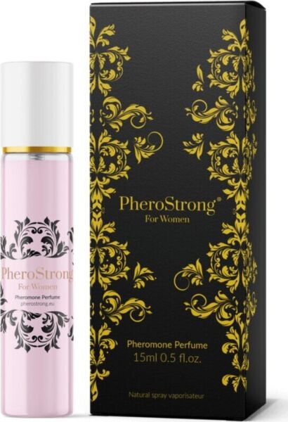 Feromonparfume PheroStrong for Women i sin flaske