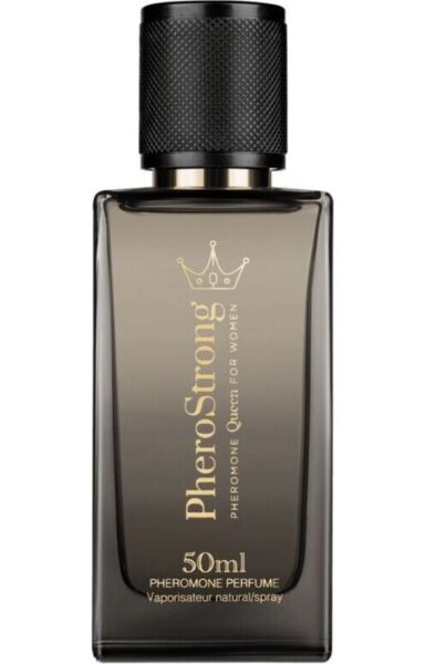 Flaske med feromonparfumen PheroStrong Queen til kvinder, 50 ml