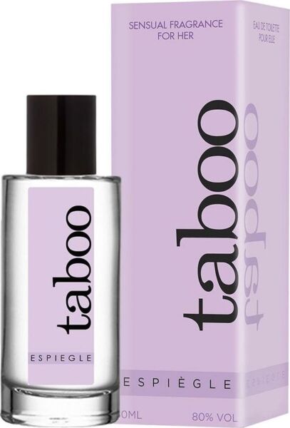 Damparfume RUF Taboo Espiègle på 50 ml, med flaske og æske