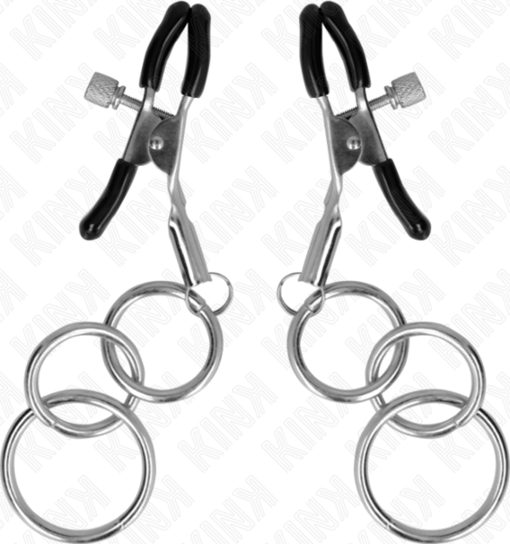 Nippleklemme Kink Nipple Grip med tre ringe
