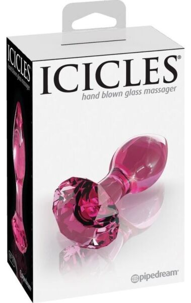 Buttplug Pipedream Icicles N. 79 i glas
