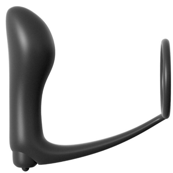 Vibrerende buttplug Ass-Gasm Cockring fra Anal Fantasy Elite med penisring
